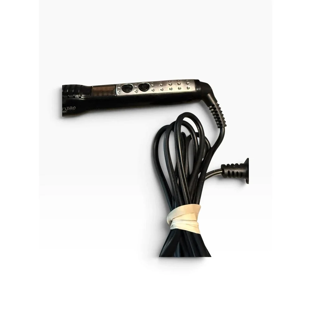 Conair Infiniti Pro Nano Tourmaline Ceramic Curling Iron with Heat Shield Black